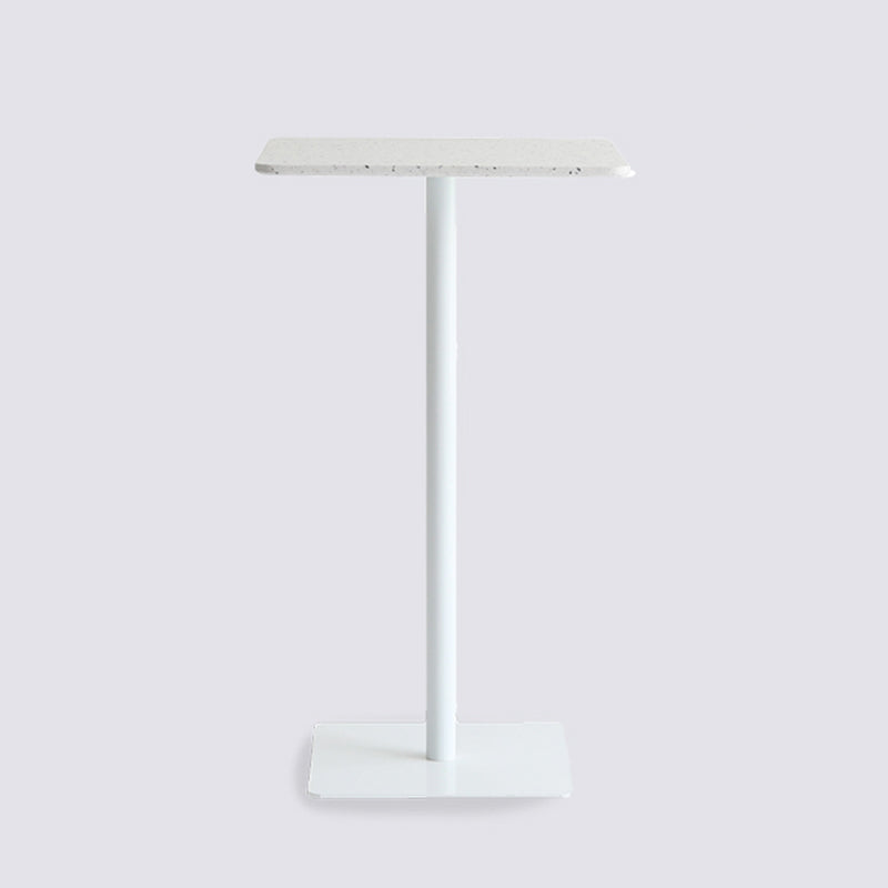 Square and Round  Pedestal Bar Table Modern Outdoor Stone Bar Table