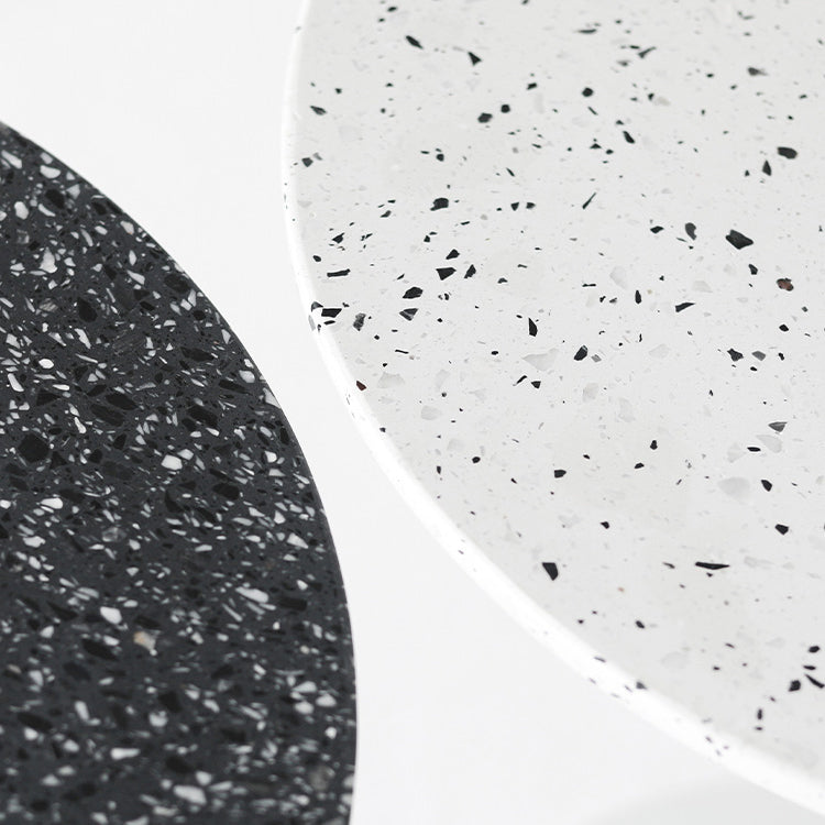 Square and Round  Pedestal Bar Table Modern Outdoor Stone Bar Table