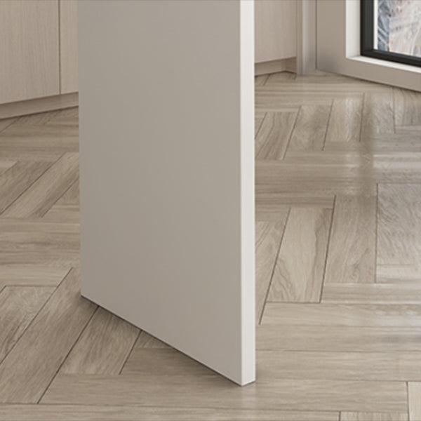 Contemporary Solid Wood Bar Dining Table Indoor Bar Table with Double Pedestal