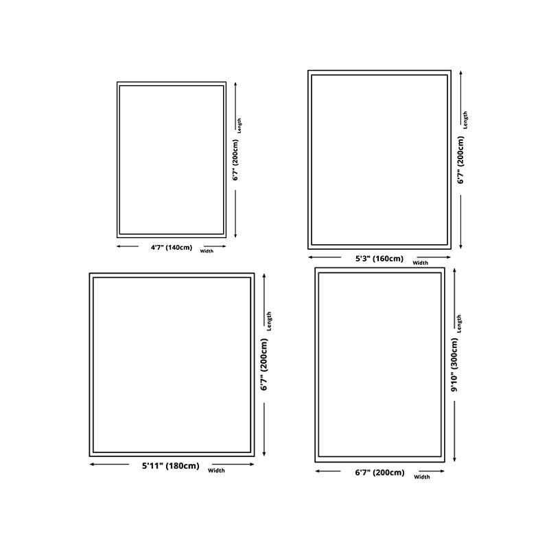 Short Velvet Rectangle Shape Rug Solid Color Living Room Carpet Polyester Washable Rug