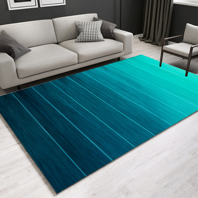 Tapis dégradé de couleurs, forme rectangulaire, résistant aux taches, pour la décoration de la maison