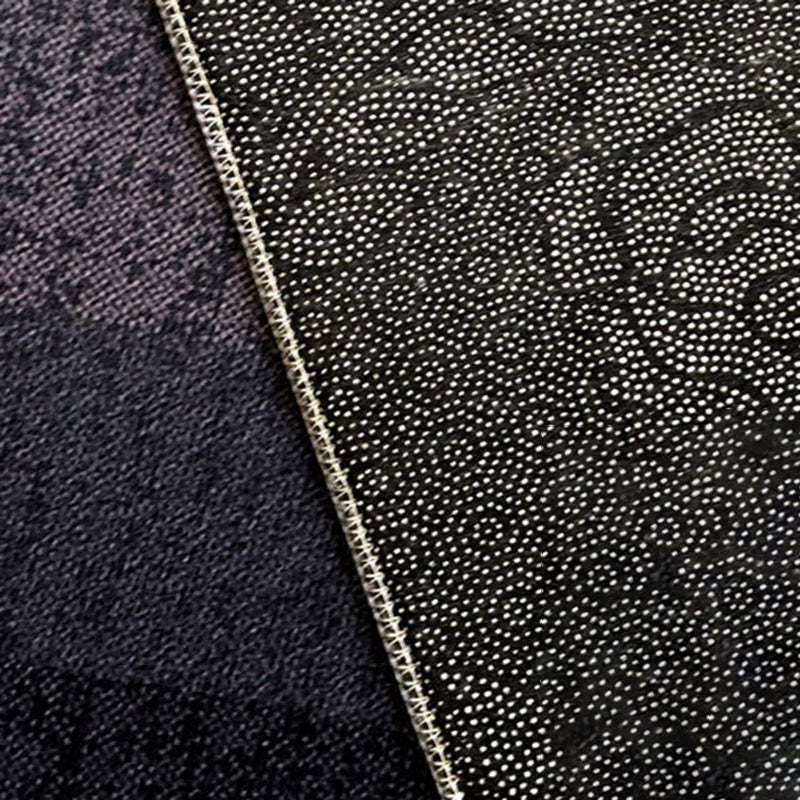 Tapis dégradé de couleurs, forme rectangulaire, résistant aux taches, pour la décoration de la maison