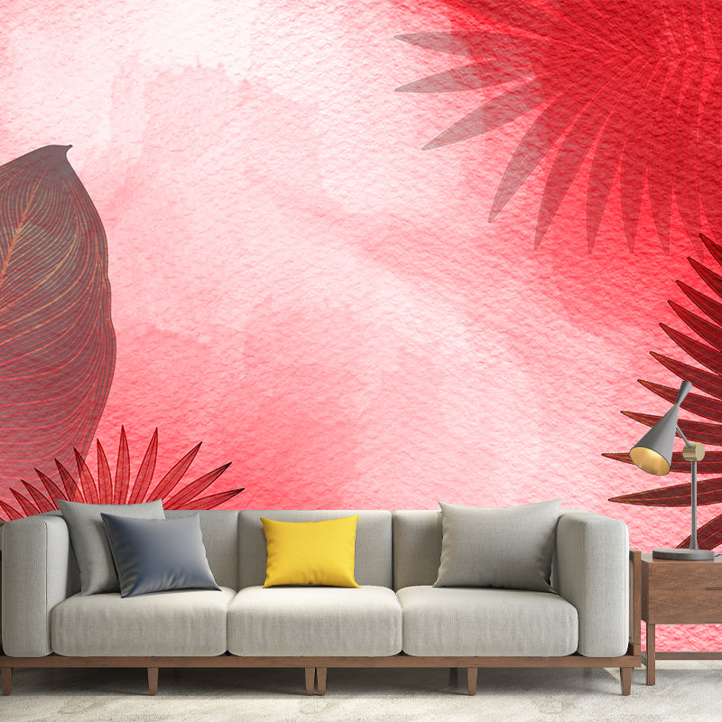 Environmental Illustration Mural Wallpaper Plant Decoration Indoor Wall Mural