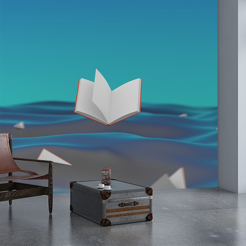 Environment Friendly Mural Wallpaper Creative Illustration Living Room Wall Mural