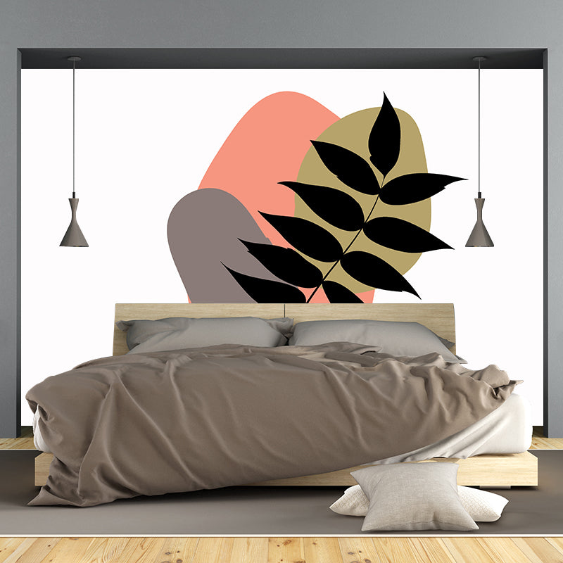 Environmental Wall Mural Wallpaper Bohemian Style Illustration Bedroom Wall Mural