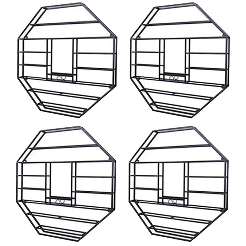 Industrial Wall Mounted Bottle Wine Rack Metal Wine Rack Bottle in Brass