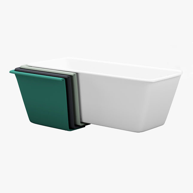Modern Rectangular Drop-in Bathtub Acrylic White Bath Tub for Home