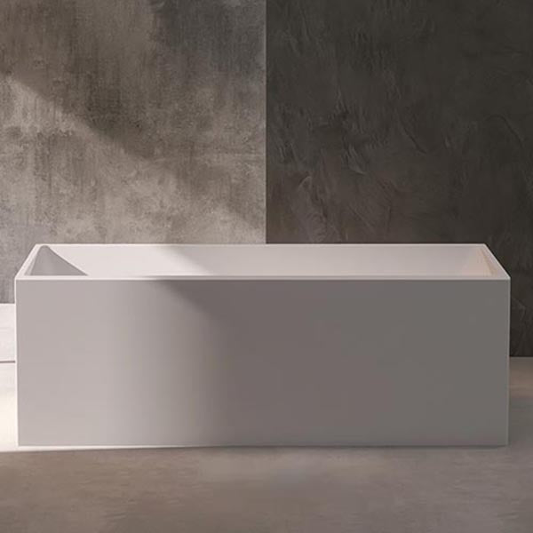 Modern Rectangular Bath Tub Acrylic Freestanding Bathtub for Home