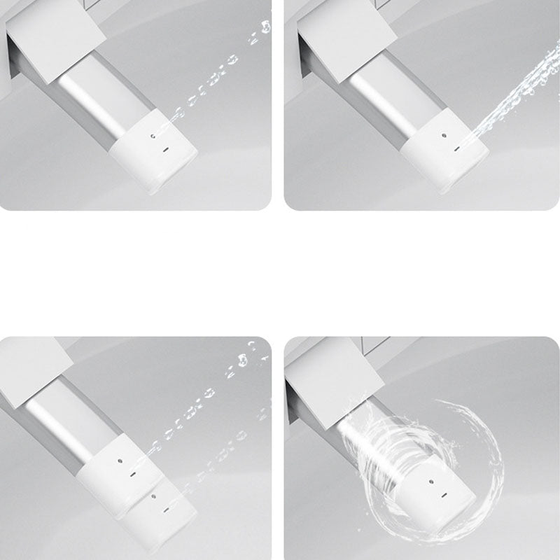 Modern Siphon Jet Flush Toilet Colonial White Heated Seat Urine Toilet with Toilet Seat