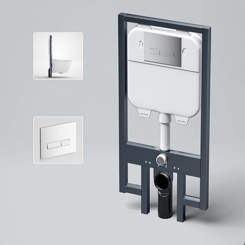 Wall Mount Flush Toilet One-Piece Toilet Contemporary Toilet Bowl