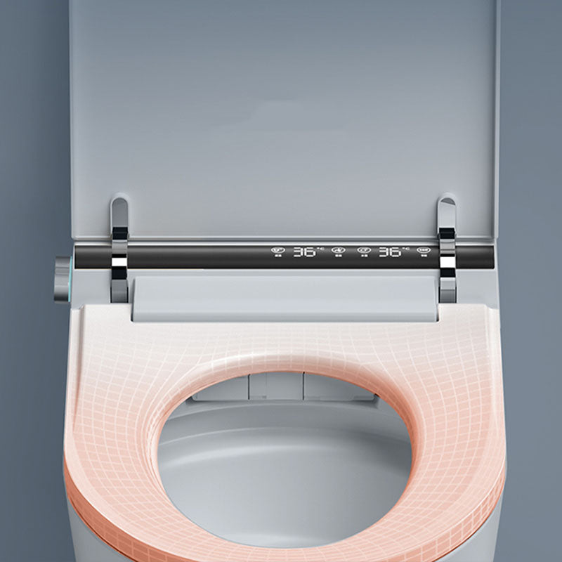 Wall Mount Flush Toilet One-Piece Toilet Contemporary Toilet Bowl