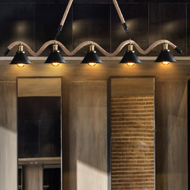 Industrial Island Lighting Cone Ceiling Light for Restaurant