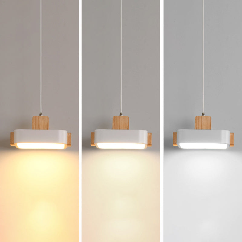 Nordic Brick Hanging Lamps Acrylic Hanging Pendant Lights for Bedroom