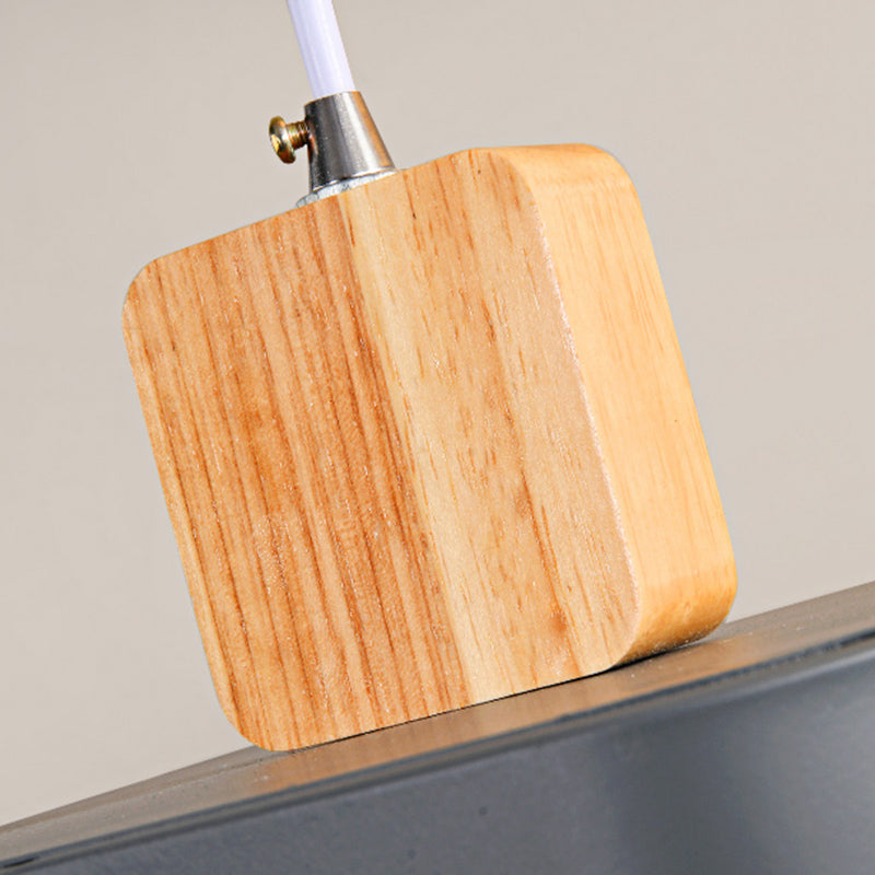 Nordic Brick Hanging Lamps Acrylic Hanging Pendant Lights for Bedroom