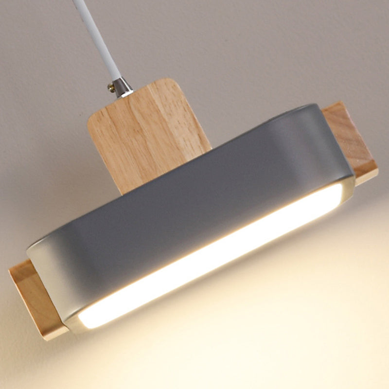 Nordic Brick Hanging Lamps Acrylic Hanging Pendant Lights for Bedroom