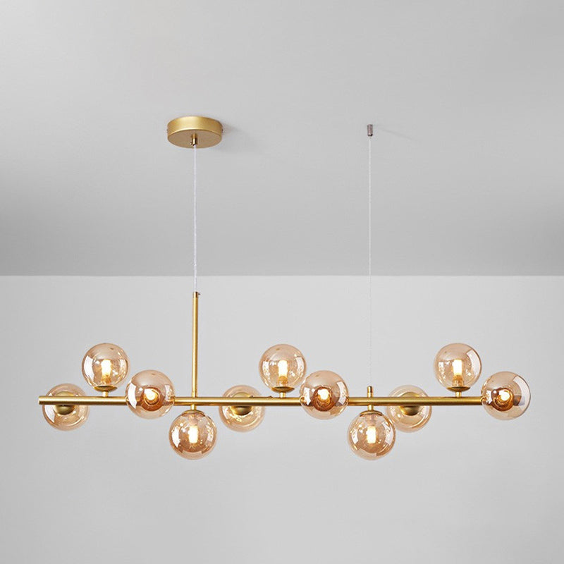 Modern Hanging Ceiling Lights Glass Hanging Light Fixtures for Living Room
