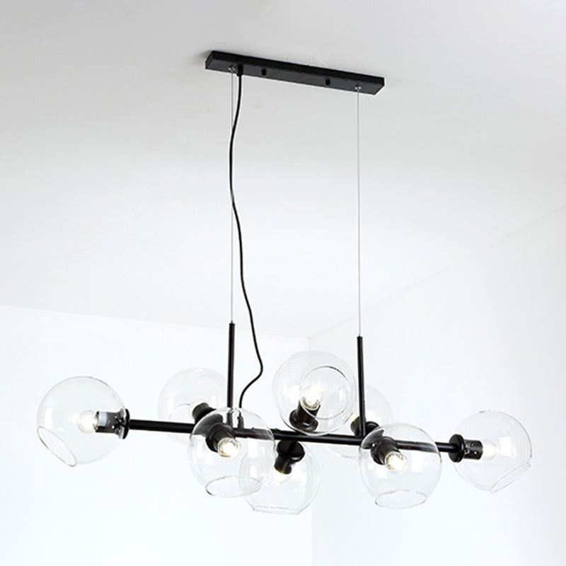 Modern Unique Shape Hanging Ceiling Lights 8 Lights Hanging Light Fixtures for Dining Room
