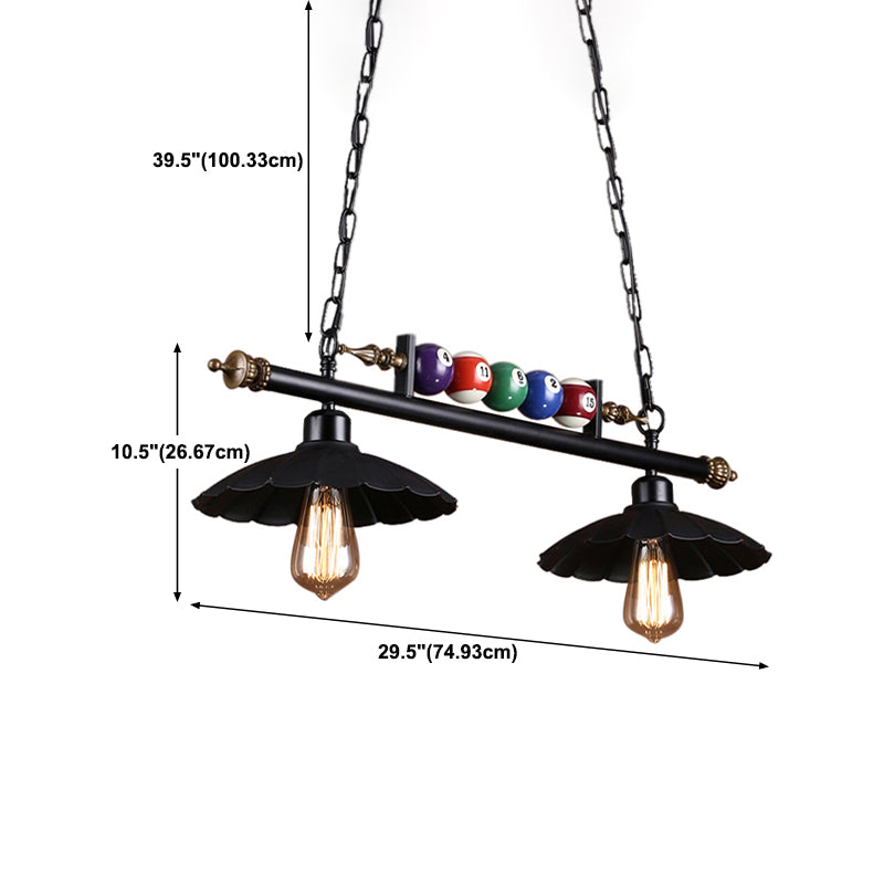 Industrial Unique Shape Hanging Ceiling Lights Hanging Light Fixtures for Restaurant Bar