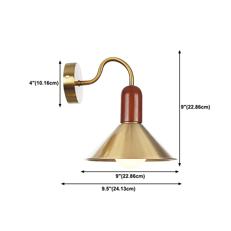 Modern Wall Sconces Metal 1-Light Wall Sconce Lighting for Living Room