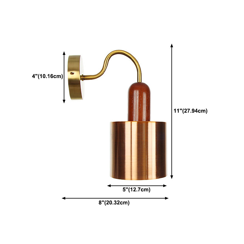 Modern Wall Sconces Metal 1-Light Wall Sconce Lighting for Living Room