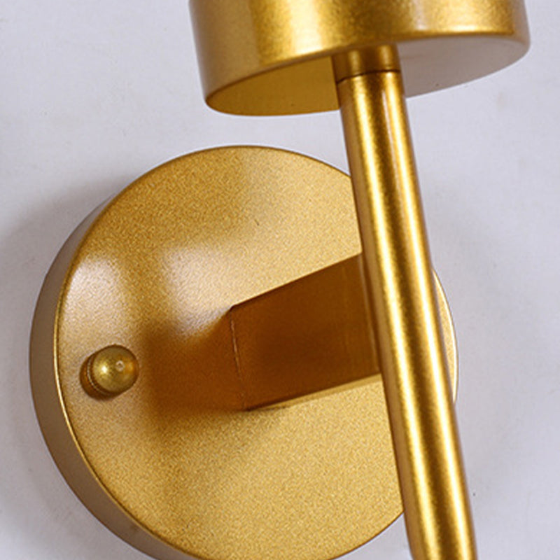 Modern Cylinder Wall Light Glass Wall Light Fixture for Bedroom