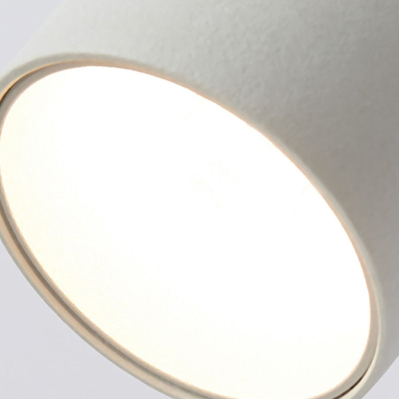 Modern Style Reading Wall Light Sconce Ceramic 1 Sconce Light in White/ Black