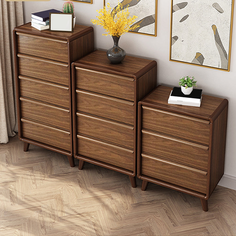 Contemporary Wooden Storage Chest 16" W Home Chest with Drawers