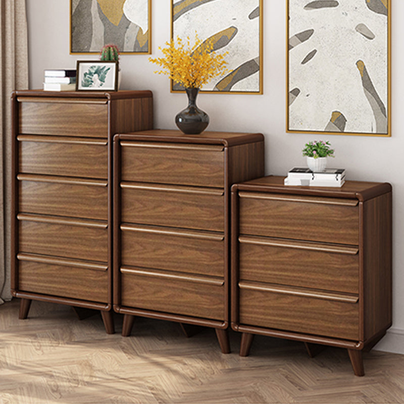 Contemporary Wooden Storage Chest 16" W Home Chest with Drawers