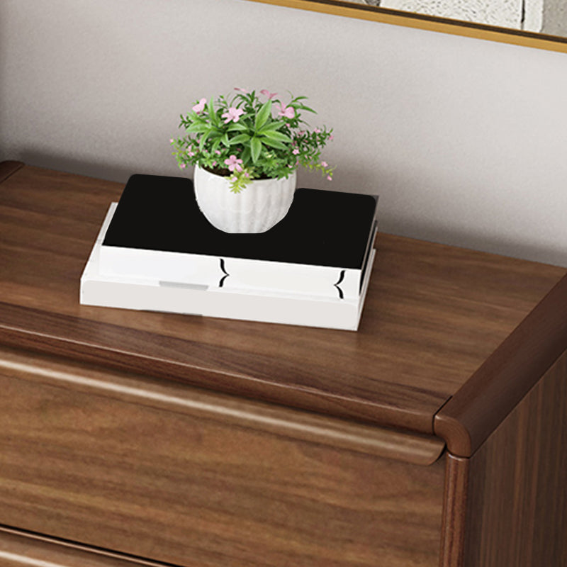 Contemporary Wooden Storage Chest 16" W Home Chest with Drawers