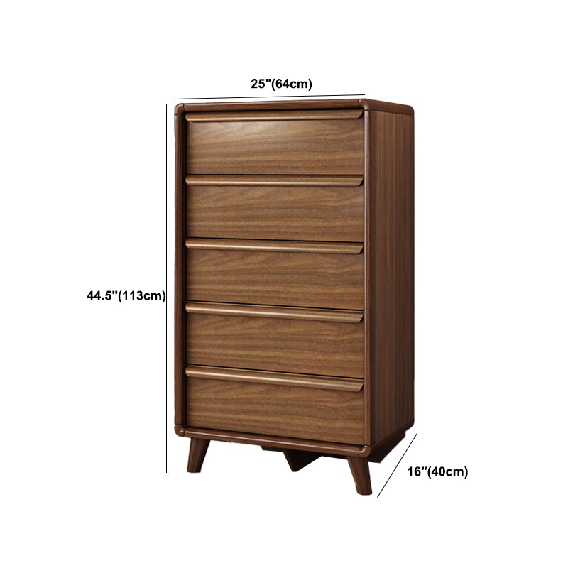 Contemporary Wooden Storage Chest 16" W Home Chest with Drawers