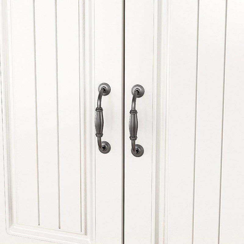 Mid-Century Modern Accent Cabinet Square Storage Cabinet with Drawer