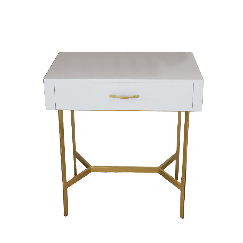 15.74" Wide Makeup Counter with Mirror Vanity Tables with Storage Drawers