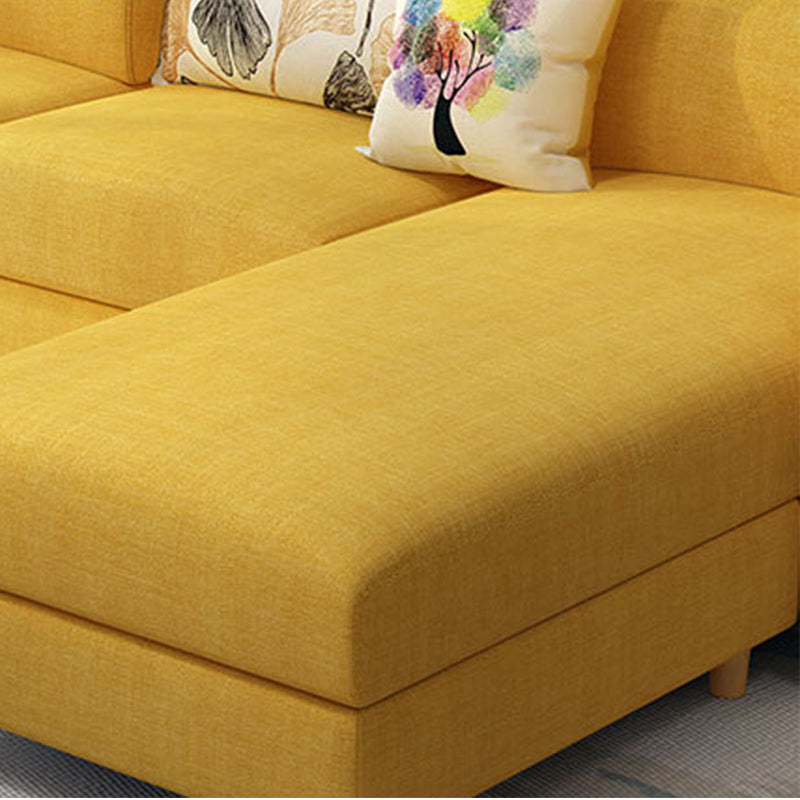 Nordic Fabric Living Room Pillow Top Arm Cushions Sofa Chaise