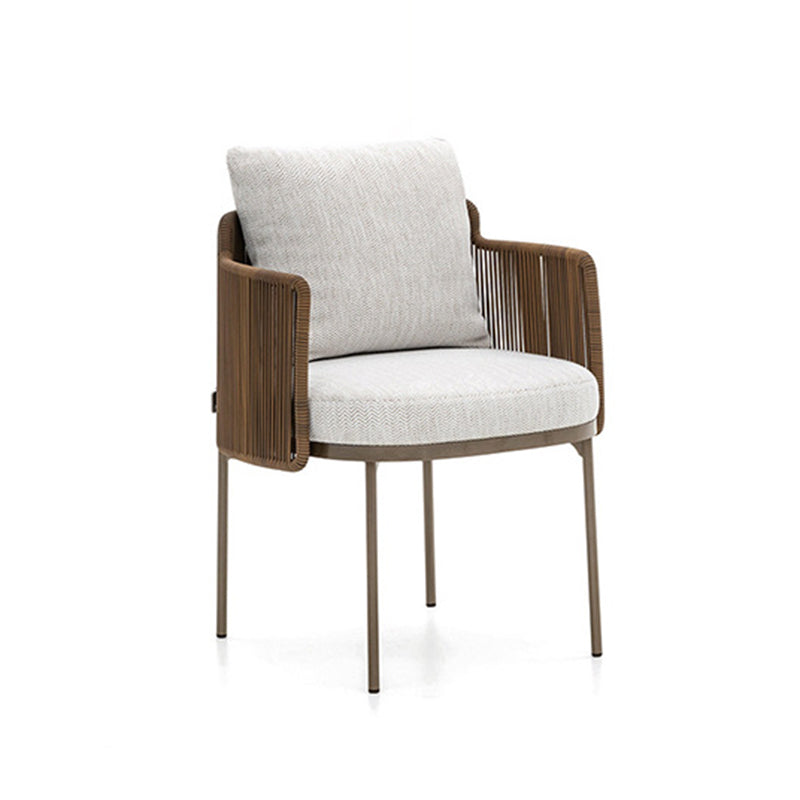 Bohemian Style Dining Set 1/8 Piece Solid Wood Dining Table Set for Patio