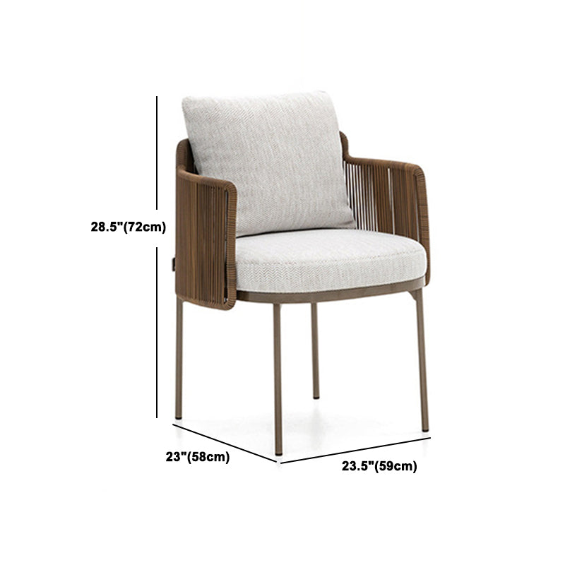 Bohemian Style Dining Set 1/8 Piece Solid Wood Dining Table Set for Patio