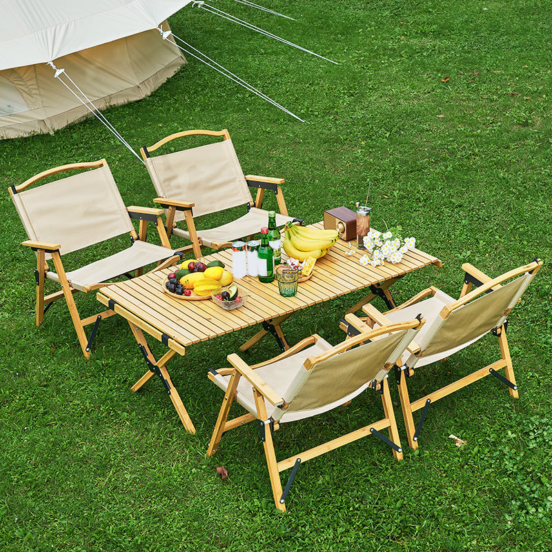 Modern Camping Table 1/3/5 Piece Fold and Store Camping Table Set for Outdoor