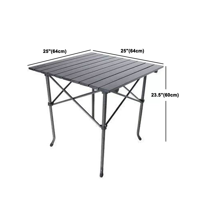 Modern Camping Table Metal 5 Piece Camping Table Set for Outdoor