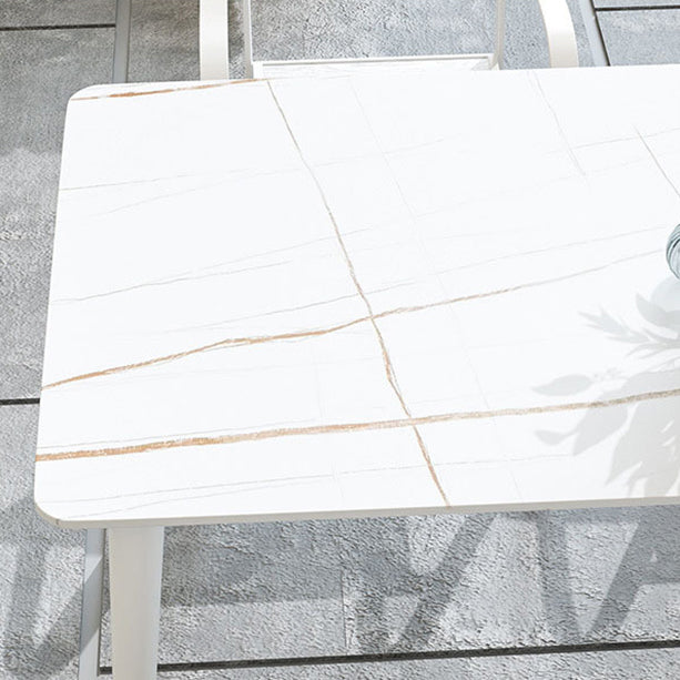 Sintered Stone Dining Set 1/5/7 Piece Modern Dining Table Set for Outdoor
