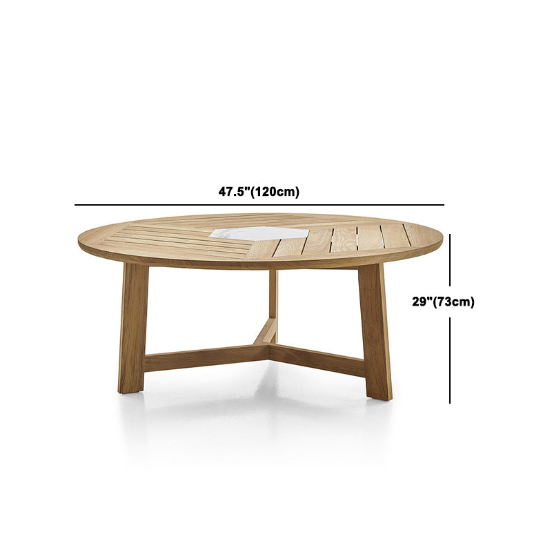 Modern Dining Table Set 1/4/5/7 Piece Teak Dining Set for Garden
