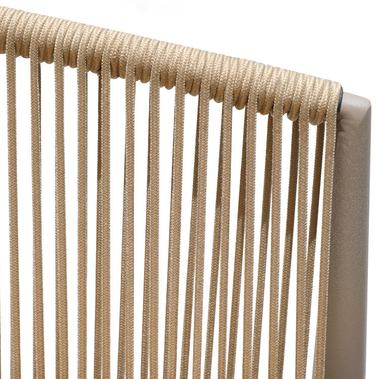 Bohemian Style Dining Table Set 1/3/5/7 Piece Wood and Metal Dining Set for Patio