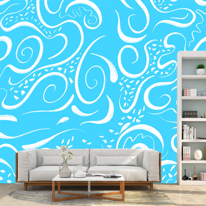 Decorative Illustration Mural Wallpaper Vine Pattern Indoor Wall Mural