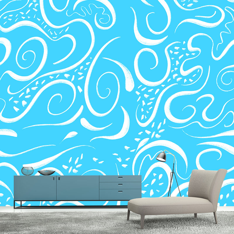 Decorative Illustration Mural Wallpaper Vine Pattern Indoor Wall Mural