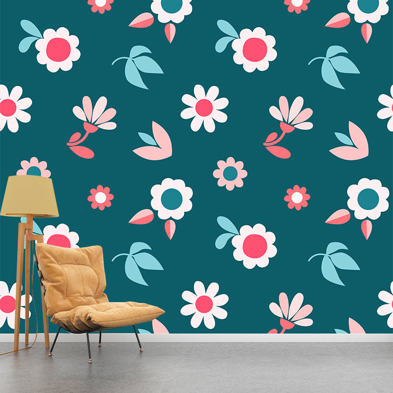 Plant Decoration Mural Wallpaper Environment Friendly Living Room Wall Mural