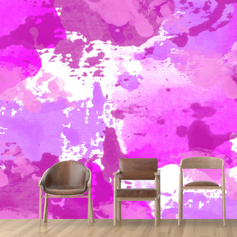 Modern Illustration Mural Abstract Watercolor Environment Friendly Bedroom Wall Mural