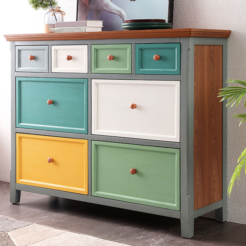 Modern & Contemporary Storage Cabinet Square Accent Chest with Drawer