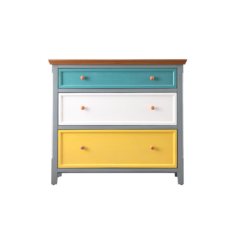 Modern & Contemporary Storage Cabinet Square Accent Chest with Drawer