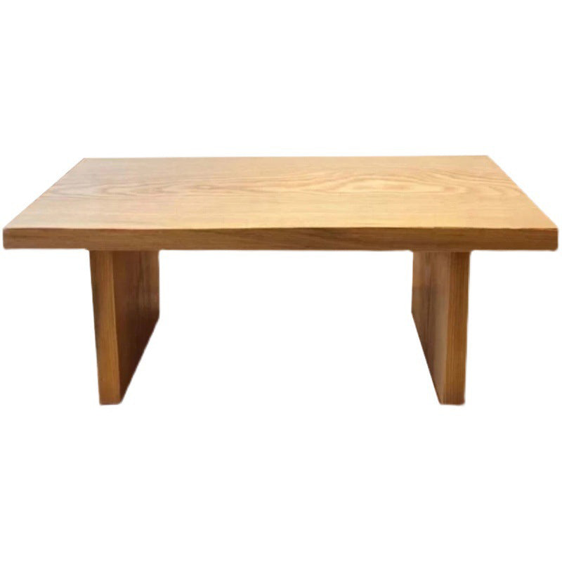 Scandinavian Sled Coffee Cocktail Table in Pine Wood Coffee Table