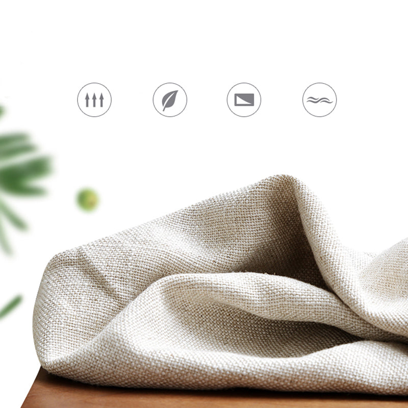 31.5 " H Contemporary Linen Armless Convertible Sleeper Sofa