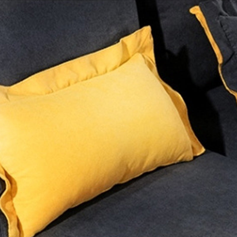 Scandinavian 5-seater Fabric Sectional L-shape Slipcovered Sectional