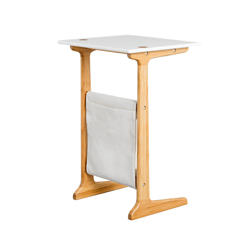 Modernistic Corner Table Rectangular Side Table for Living Room